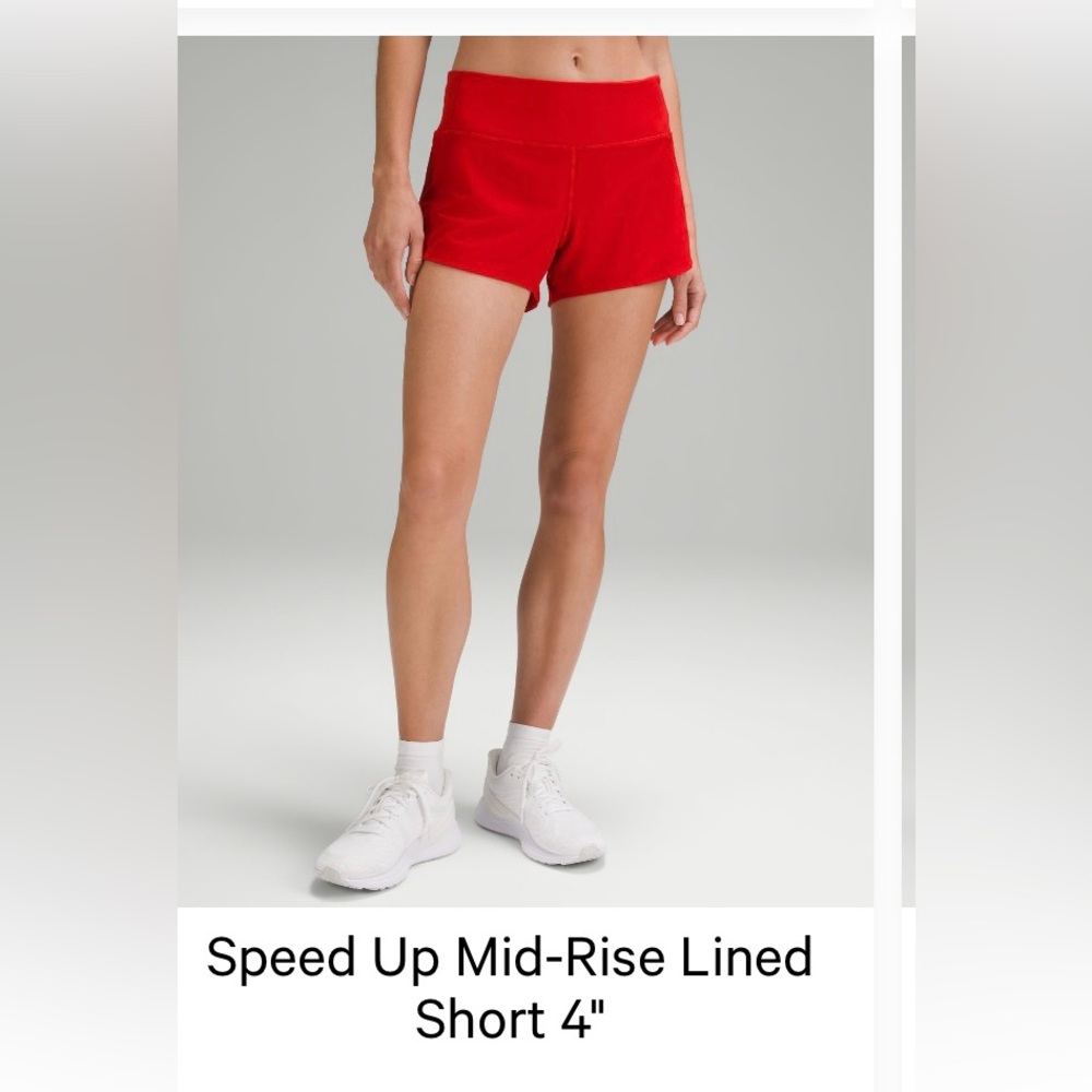 Lululemon Speed Up Shorts 4"